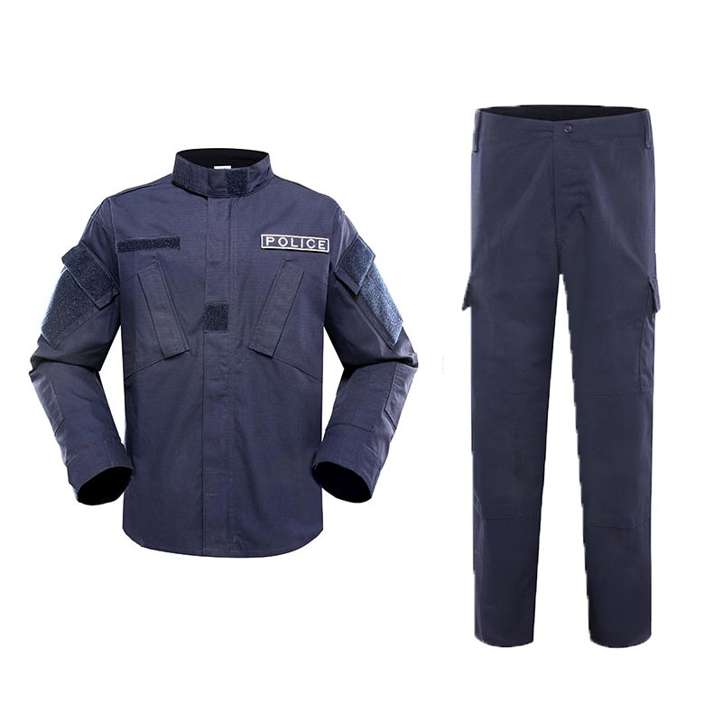 Police Uniform Dark Blue Color Tc 65/35 210gsm Puxx01 | Xinxing