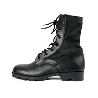 Oxford fabric genuinie leather jungle boots military men boots  MB07