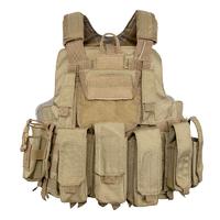 1050D Nylon Multifunctional Fast Release Military Tactical Vest with Magazines First Aid Kit Pouches TV34