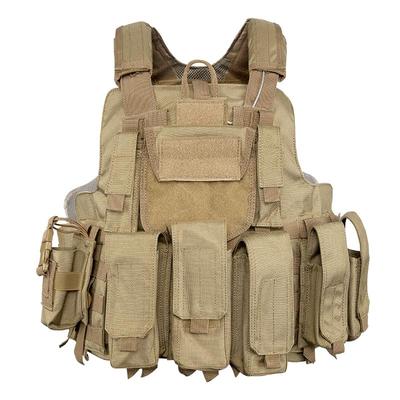 1050D Nylon Multifunctional Fast Release Military Tactical Vest with Magazines First Aid Kit Pouches TV34