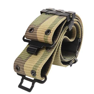 Woodland Camouflage PP Webbing Military Belt for Uniform RB16