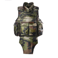 Custom camouflage military bulletproof vest full body armor vest army ballistic jacket of BVXX-03