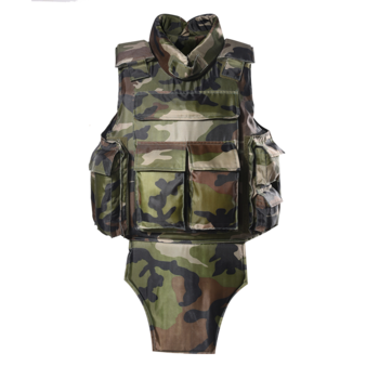 Custom camouflage military bulletproof vest full body armor vest army ballistic jacket of BVXX-03