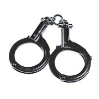 Wholesale safety strong HC-03S metal stainless steel handcuff for police with double lock of PAXX03