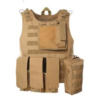 Quick release tactical molle system military aramid bulletproof vest of BVXX-07