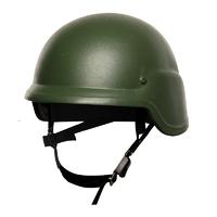 Military Ballistic Bulletproof Helmet PASGT NIJ IIIA Aramid PE Green color of BHXX006