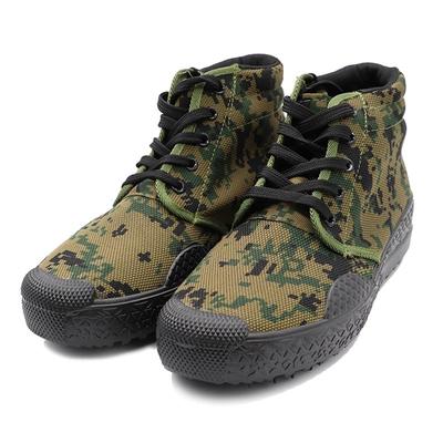 High quality camouflage color military canvas shoes 004