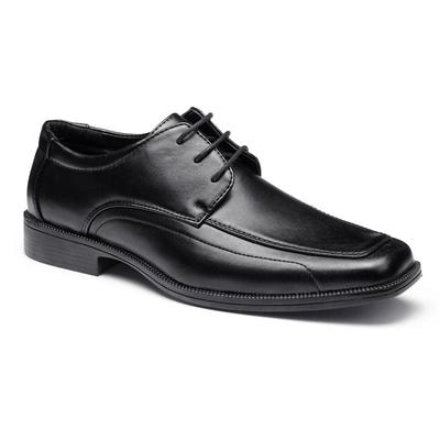 Black split leather soft military office shoes official shoes for men men's dress shoes LS03