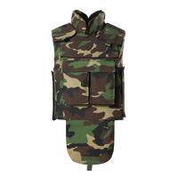 Kevlar or PE NIJ IV custom full body armor vest camouflage bulletproof vest army ballistic jacket BVXX-11