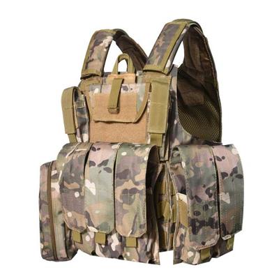 Protection NIJ IIIA level Multicam camouflage tactical bulletproof vest