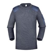 Wool/acrylic blue navy uniform supply military army uniform military sweater CXGZSW-09