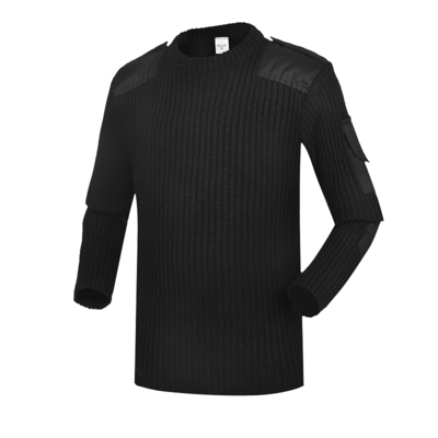 Police black wool military clothing wholesale custom army uniforms army sweater CXGZSW-11