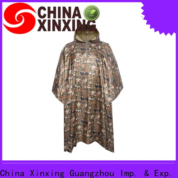 XinXing top quality rain poncho factory for sale