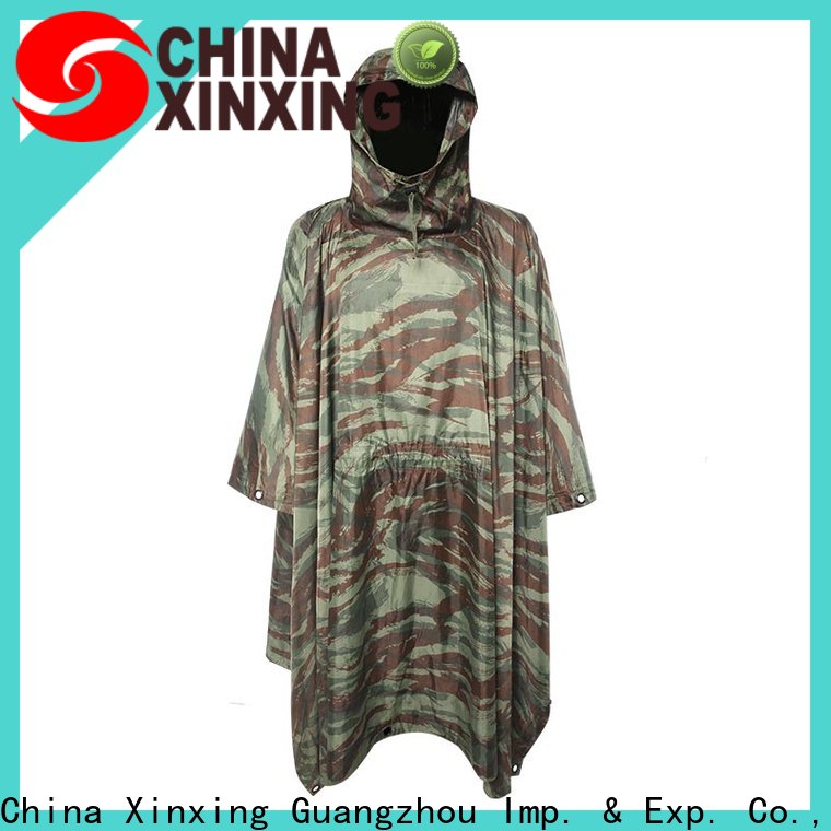 XinXing top quality waterproof poncho trader for police