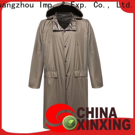 100% quality rain poncho manufacturer for police