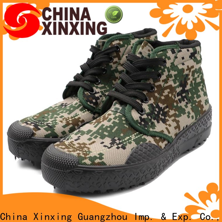 XinXing canvas shoes factory for soldier