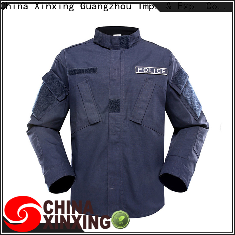 XinXing polycarbonate police officer uniform wholesale for soldiers