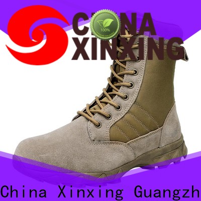 XinXing waterproof tactical boots factory for police