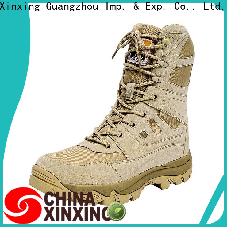 XinXing tactical work boots manufacturer for police