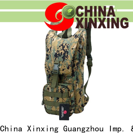 XinXing 100% quality hiking hydration pack trader for army