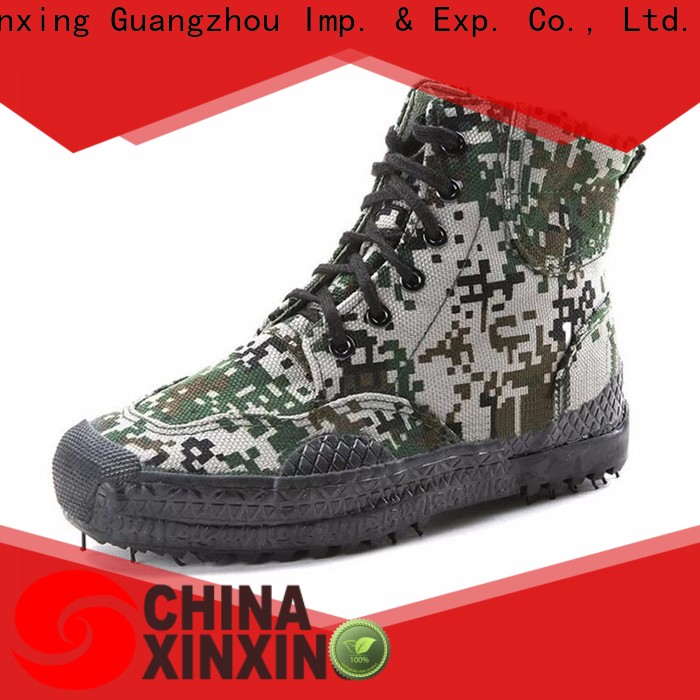 XinXing 100% quality cheap canvas shoes factory for soldier