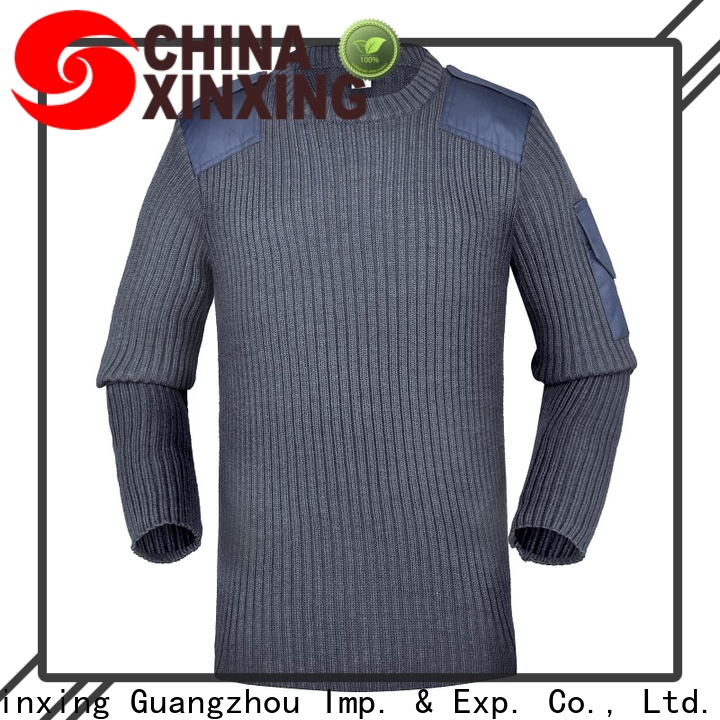 XinXing stable supply military sweater manufacturer for police