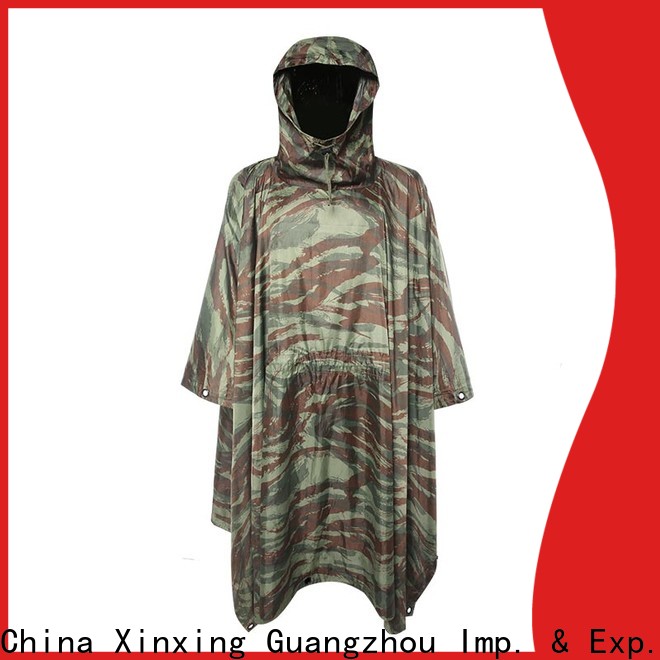 XinXing 100% quality rain poncho supplier for helmet