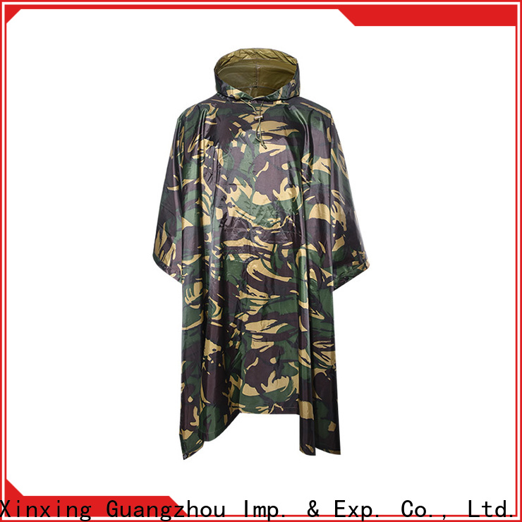 XinXing stable supply military poncho manufacturer for wholesale