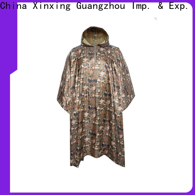 top quality waterproof poncho factory for police