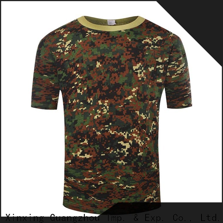 XinXing army t shirt factory for sale