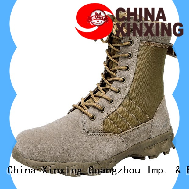 XinXing waterproof tactical boots trader for armyman