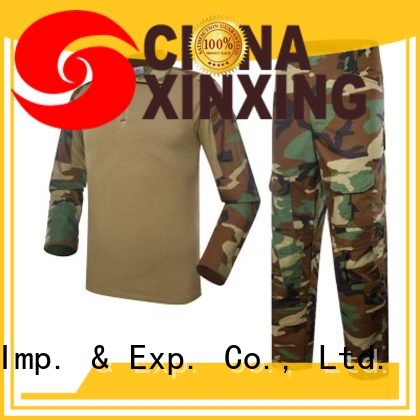 XinXing polyester military apparel factory for wholesale