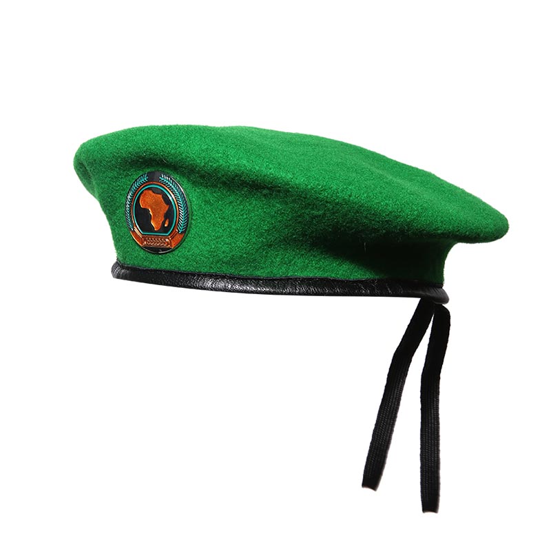 Beret with insignia for African Union