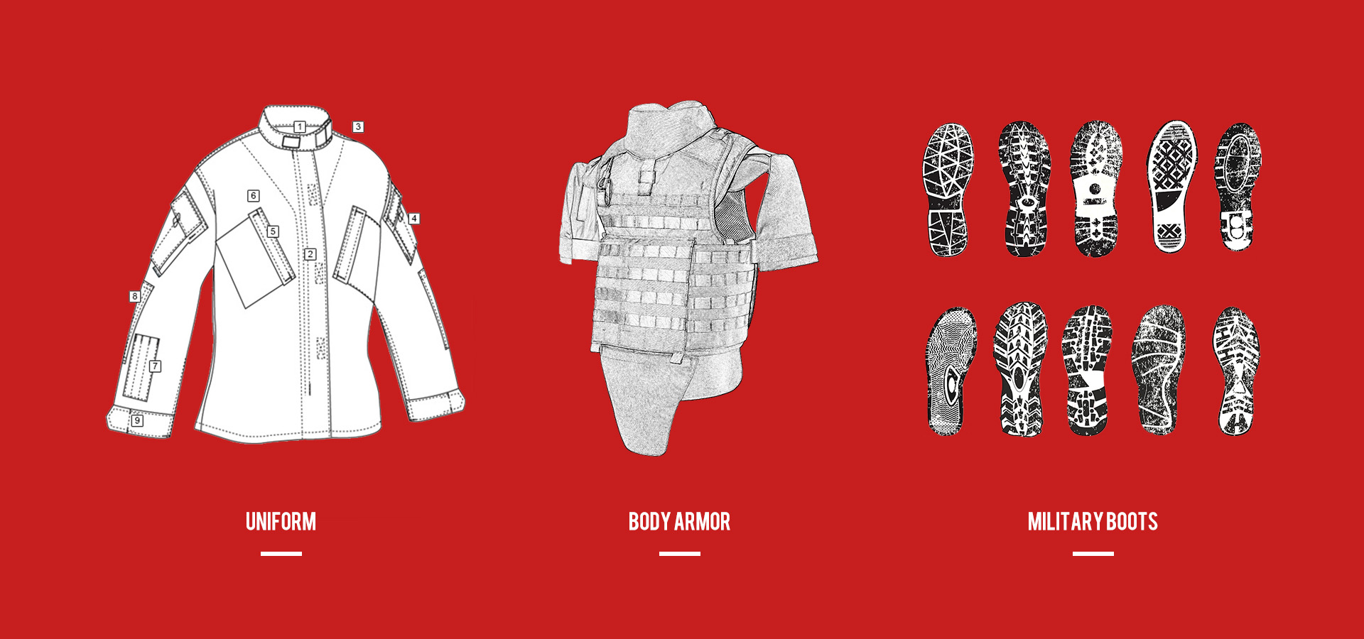 Military Uniforms Manufacturer, Custom Military Uniforms Xinxing