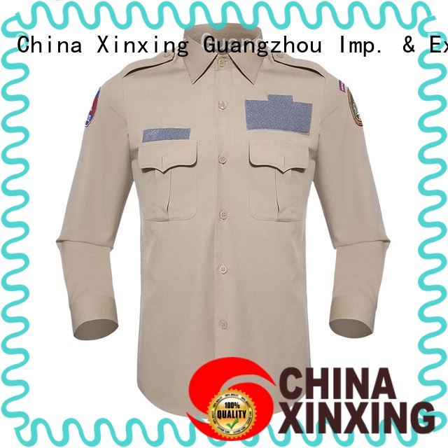 XinXing outdoor army service uniform trader for police