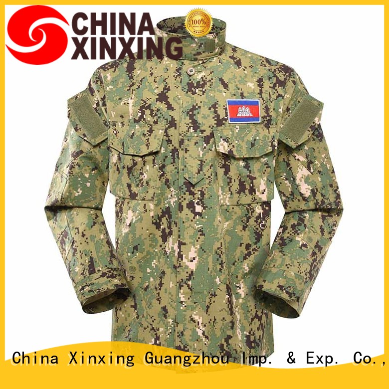 knitted army formal uniform outdoor wholesale XinXing