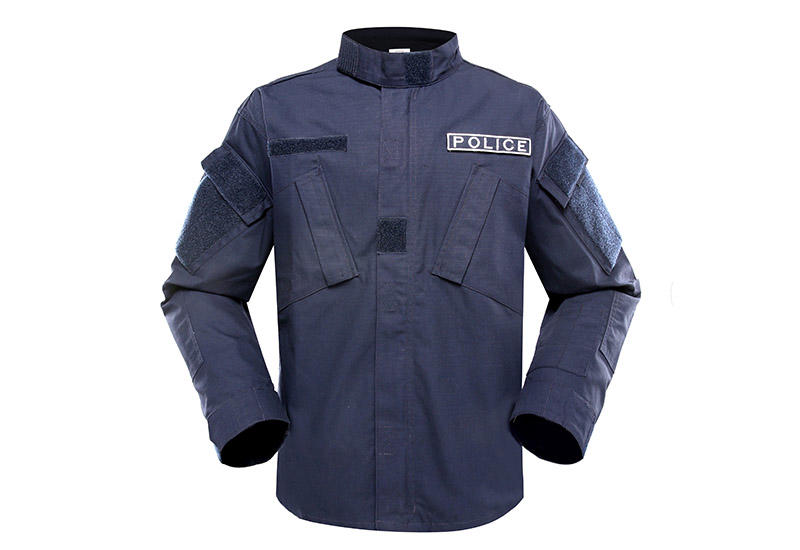 DARK BLUE COLOR TC65/35 210GSM POLICE UNIFORM PUXX01-1