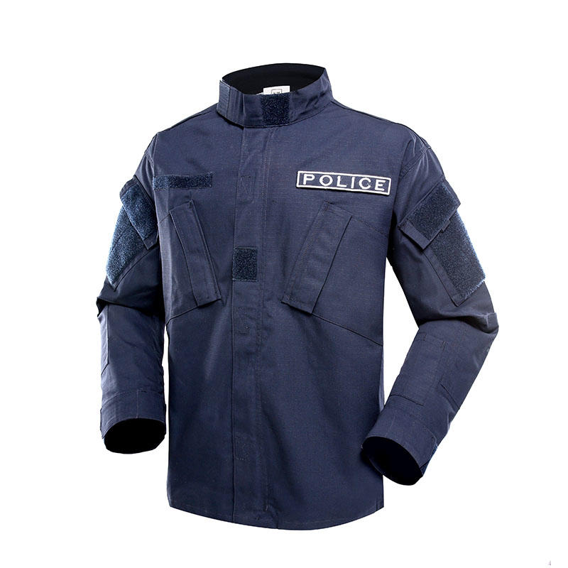 DARK BLUE COLOR TC65/35 210GSM POLICE UNIFORM PUXX01-3