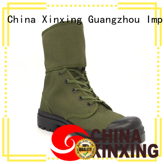 canvas military style boots factory for sale XinXing