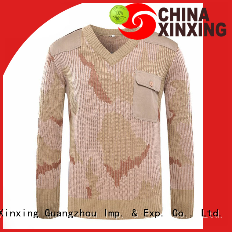 khaki army camouflage jacket supplier wholesale XinXing