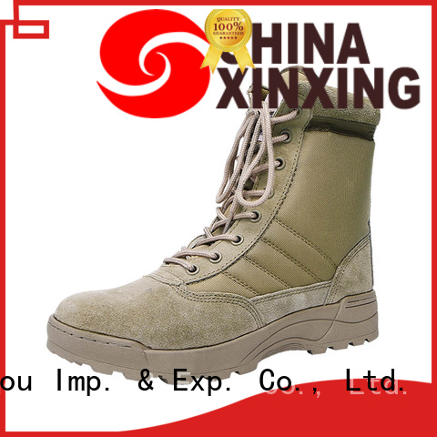 100% quality military boots khaki factory for sale