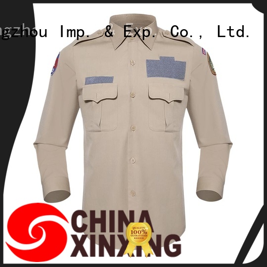 XinXing stable supply military suit jacket outdoor for policeman