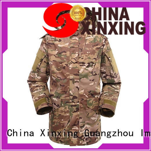 XinXing blue military raincoat trader for policeman