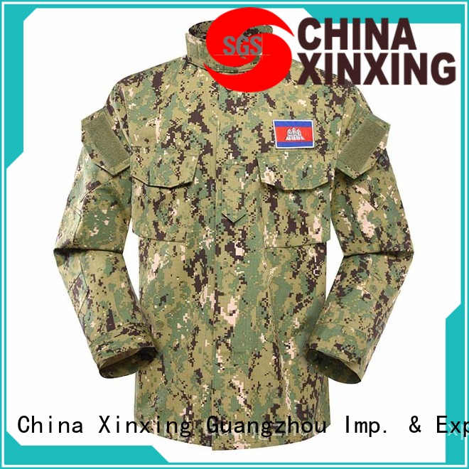 XinXing wool army service uniform trader for police