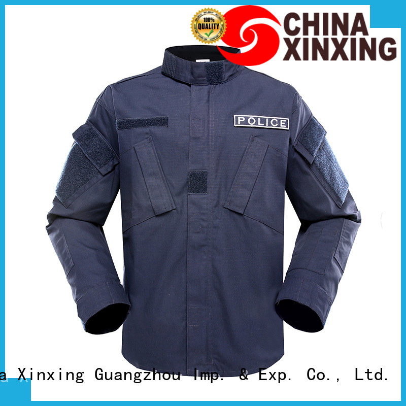 ABS plastic police officer uniform manufacturer for army XinXing