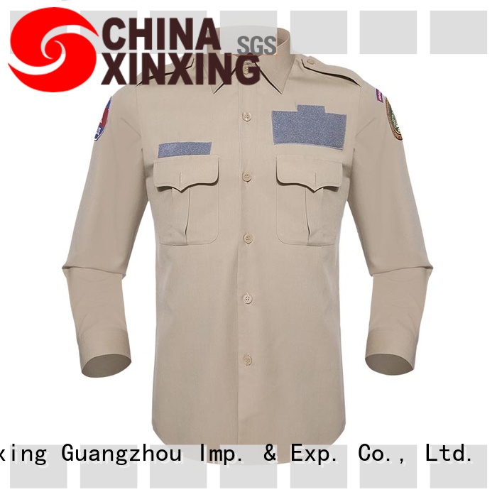 XinXing stable supply army clothes manufacturer for police