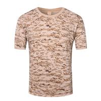 Military digital desert camo color daily wearing OEM knited T shirt