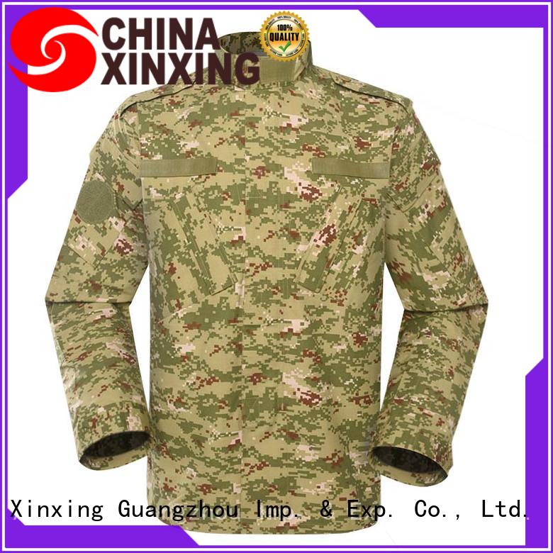 XinXing military clothing supply khaki for soldiers