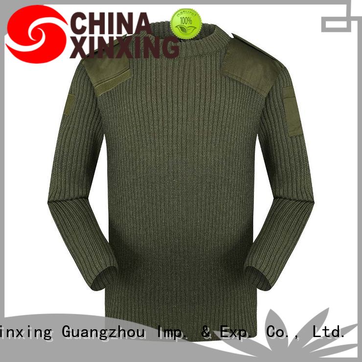 XinXing stable supply military sweater factory for sale