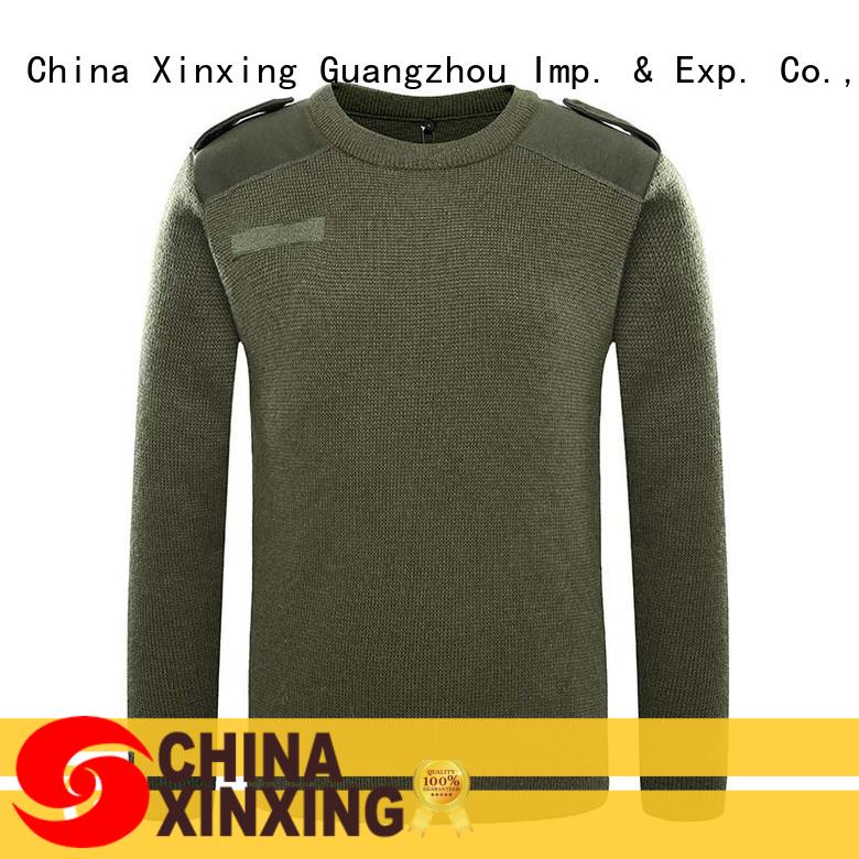 XinXing stable supply army sweater factory for policeman